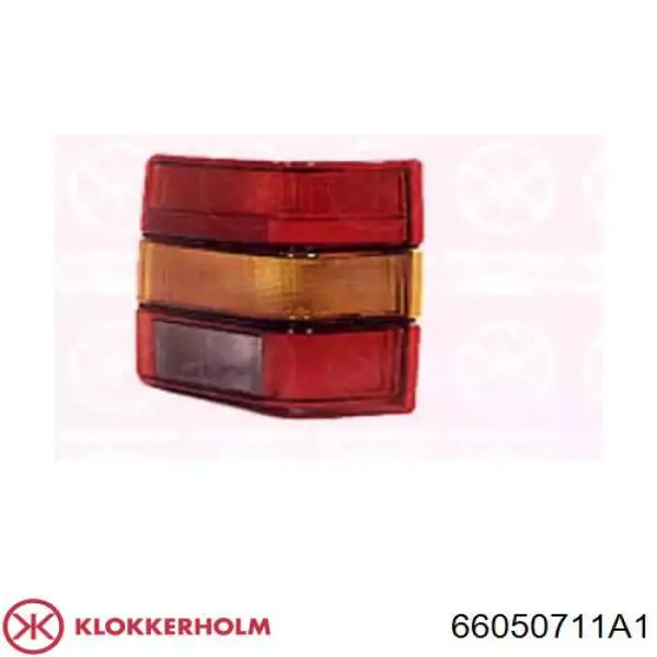 Lampa zespolona tylna lewa do Seat Ibiza I 021A