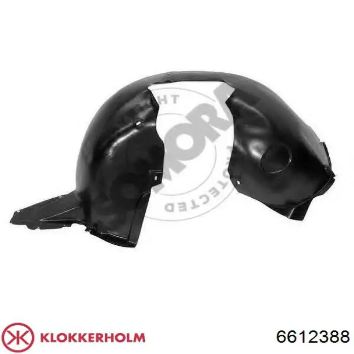 Do koszyka 5P0809958C VAG Nadkole błotnika przedniego prawe