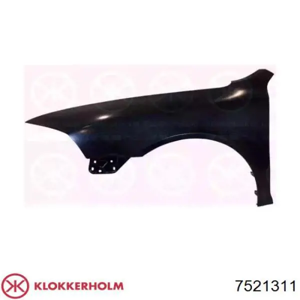 Błotnik przedni lewy Klokkerholm 7521311 cena, od 103,26 USD