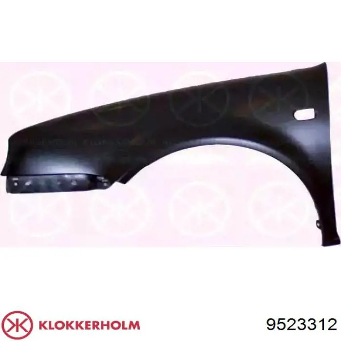 Błotnik przedni prawy Klokkerholm 9523312 cena, od 64,80 USD