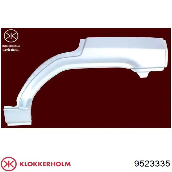 Błotnik przedni lewy Klokkerholm 9523335 cena, od 22,22 USD
