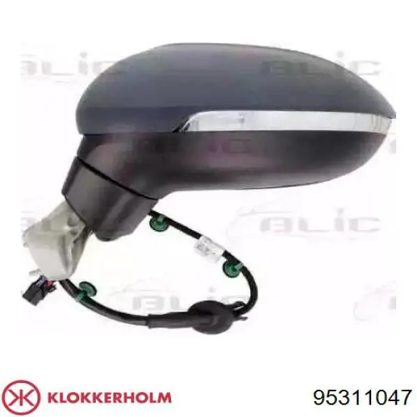Lusterko wsteczne lewe VAG 3G1857507BK9B9 cena, od 322,81 USD