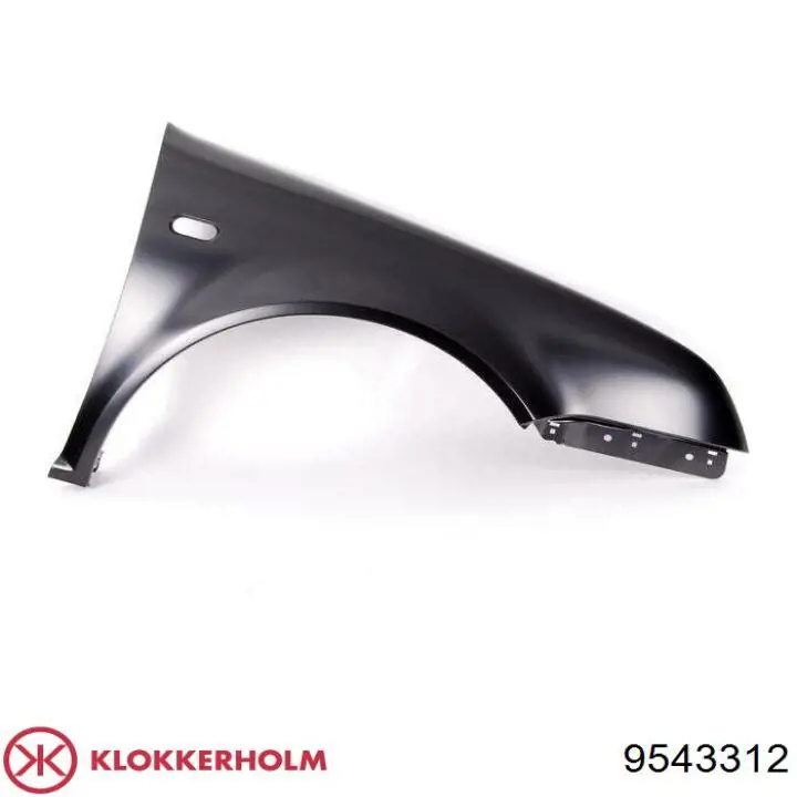 Błotnik przedni prawy Klokkerholm 9543312 cena, od 48,78 USD