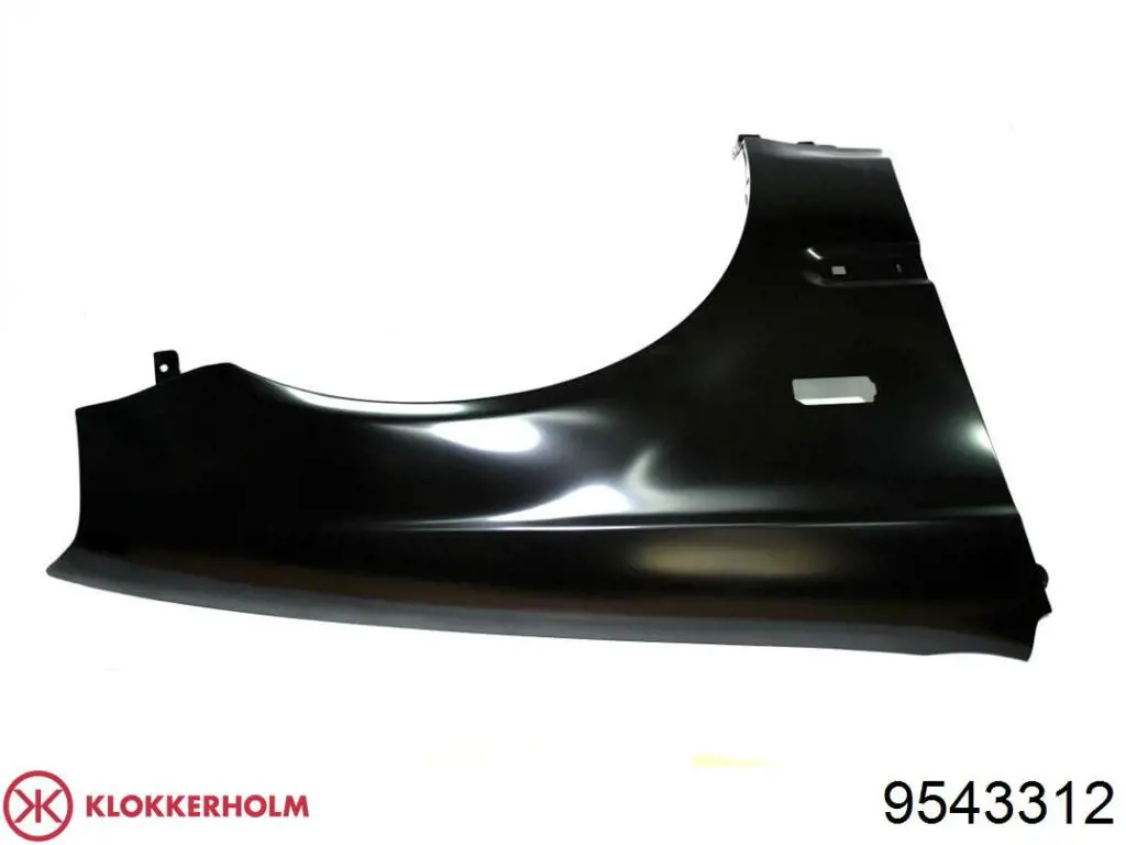 Do koszyka 9543312 Klokkerholm Błotnik przedni prawy