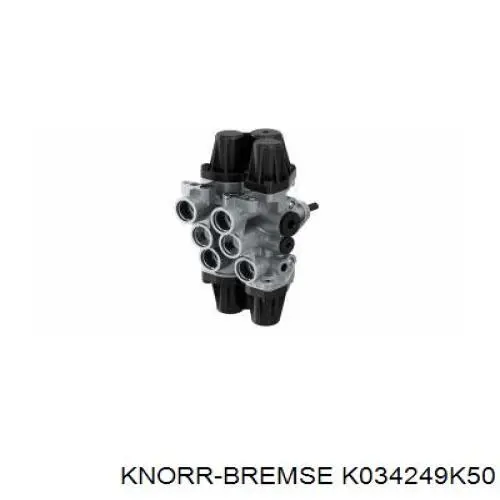 K034249K50 Knorr-bremse Tarcza hamulcowa przednia