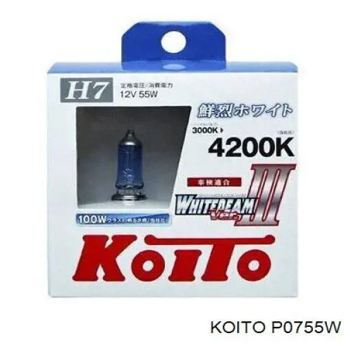 P0755W Koito Żarówka halogenowa