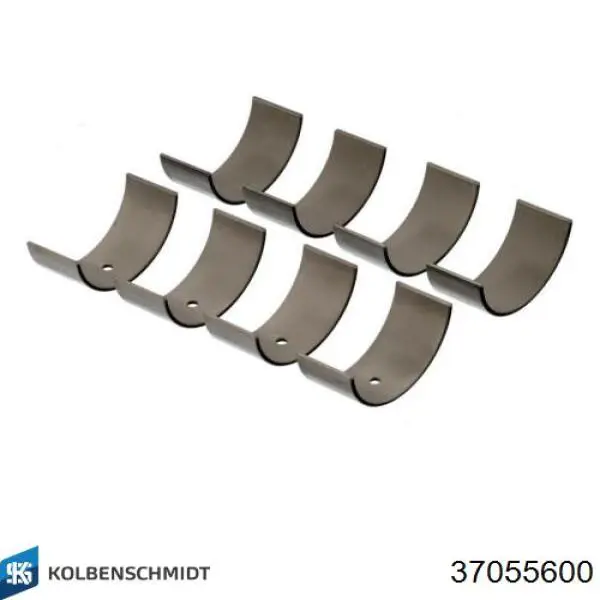 Panewki korbowodowe wału korbowego, zestaw, standardowe (STD) Kolbenschmidt 37055600 cena, od 27,74 USD