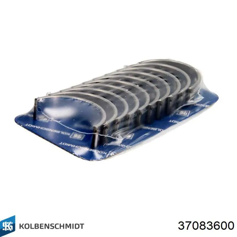 Panewki główne wału korbowego, zestaw, standardowe (STD) Kolbenschmidt 37083600 cena, od 57,71 USD