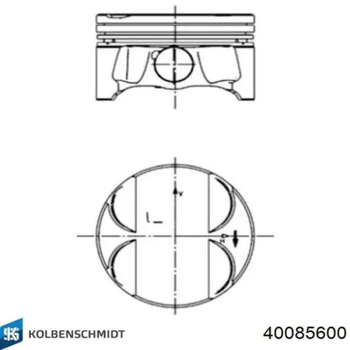 Tłok, komplet do jednego cylindru, STD BMW 11257562451 cena, od 116,62 USD
