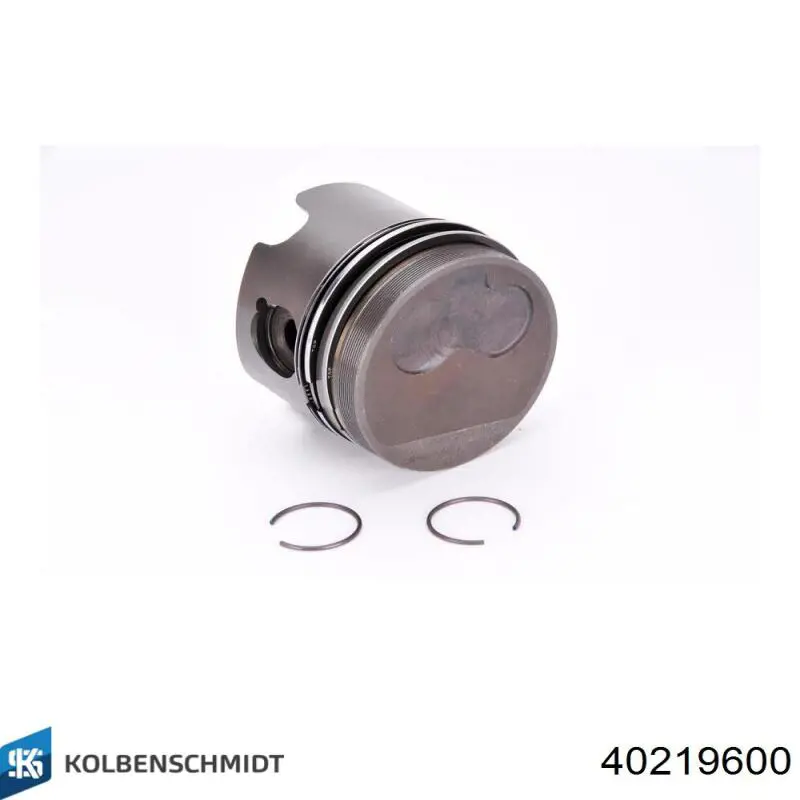 Do koszyka 40219600 Kolbenschmidt Tłok, komplet do jednego cylindru, STD