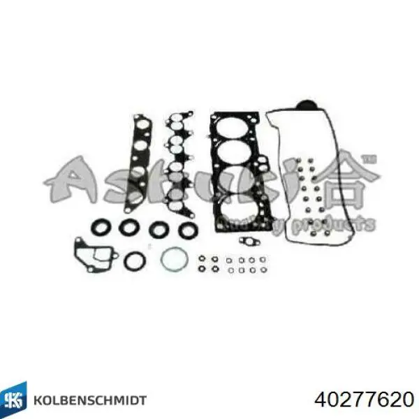 Do koszyka 40277620 Kolbenschmidt Tłok, komplet na 1 cylinder, 2. naprawa (+0,50)