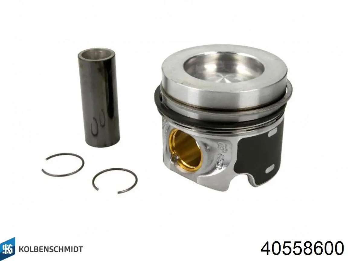 Do koszyka 40558600 Kolbenschmidt Tłok, komplet do jednego cylindru, STD