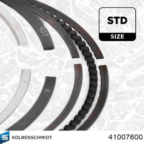 55588065 Opel Tłok, komplet do jednego cylindru, STD