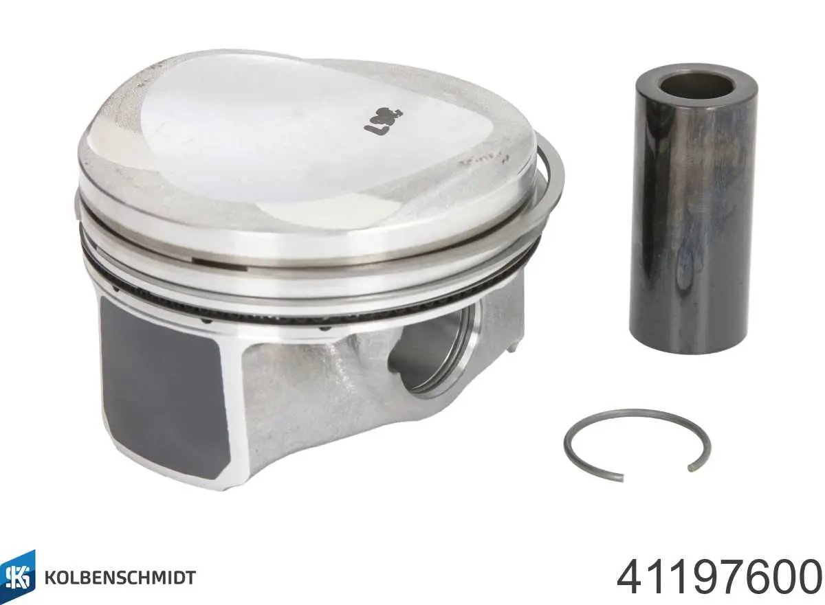 41197600 Kolbenschmidt Tłok, komplet do jednego cylindru, STD
