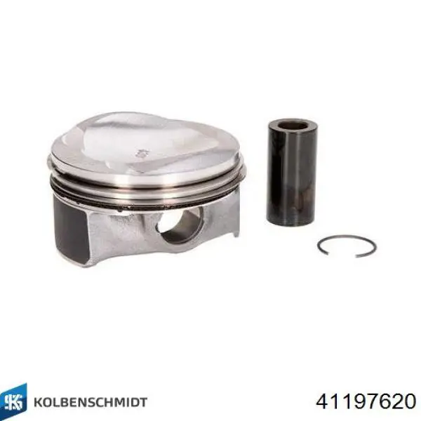 Tłok, komplet na 1 cylinder, 2. naprawa (+0,50) Kolbenschmidt 41197620 cena, od 161,84 USD