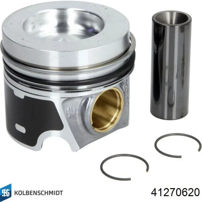 Tłok, komplet na 1 cylinder, 2. naprawa (+0,50) do Audi Q5  FYB, FYG
