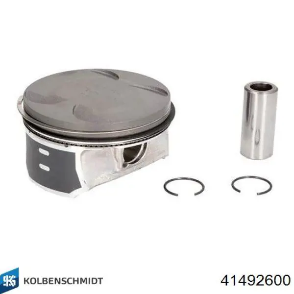 41492600 Kolbenschmidt Tłok, komplet do jednego cylindru, STD