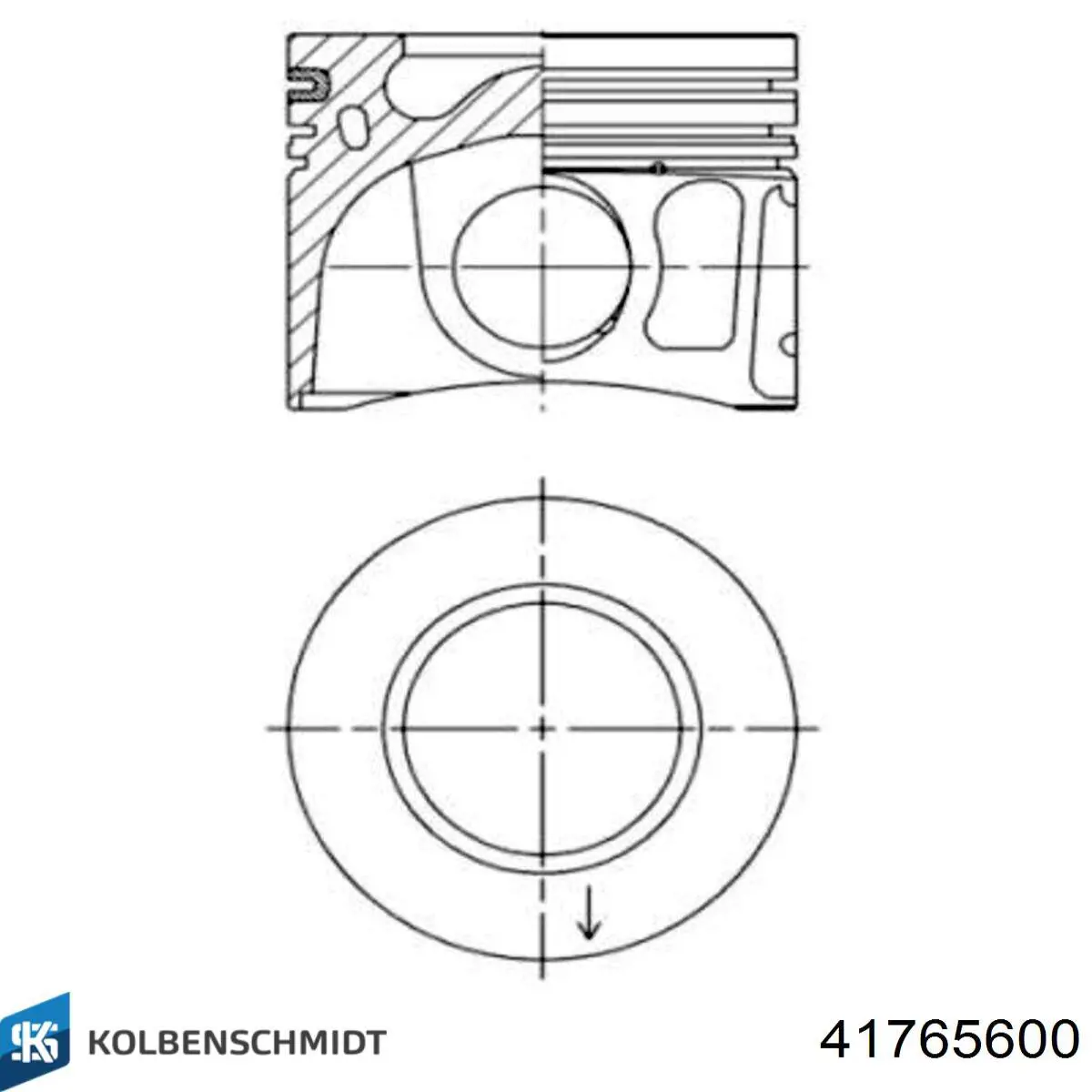 Tłok, komplet do jednego cylindru, STD Mahle Original 013PI00137000 cena, od 122,14 USD