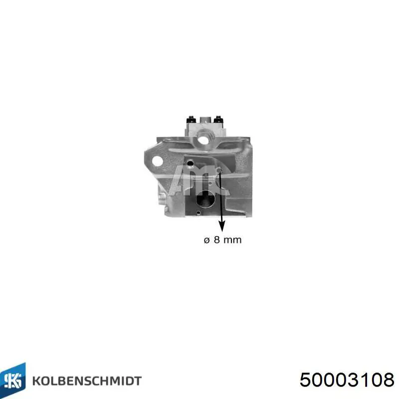 Głowica cylindrów Kolbenschmidt 50003108 cena, od 491,13 USD