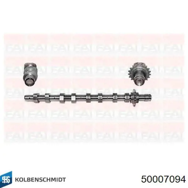 Wał rozrządu silnika wylotowy, wydechowy Kolbenschmidt 50007094 cena, od 189,94 USD