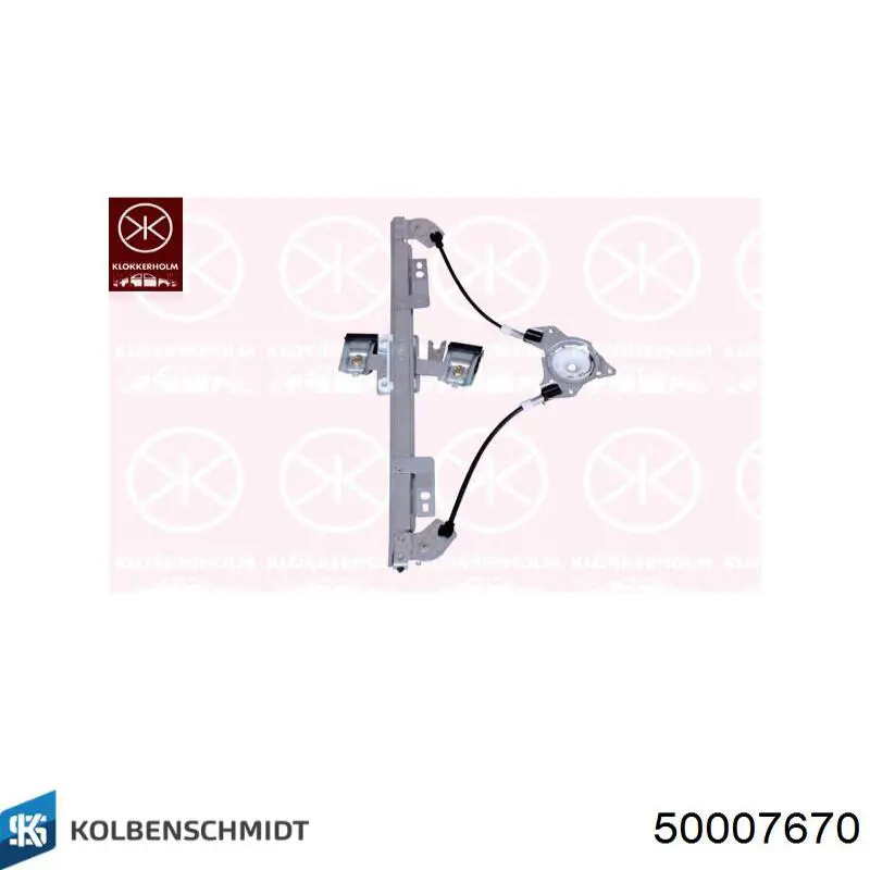 Do koszyka 50007670 Kolbenschmidt Pokrywa przednia głowicy cylindrów