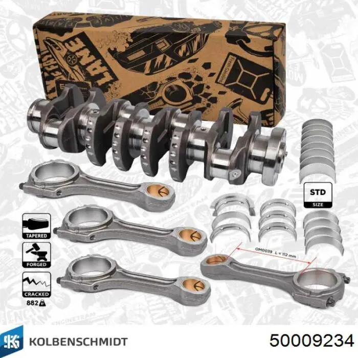50009234 Kolbenschmidt Korbowód tłoka silnika