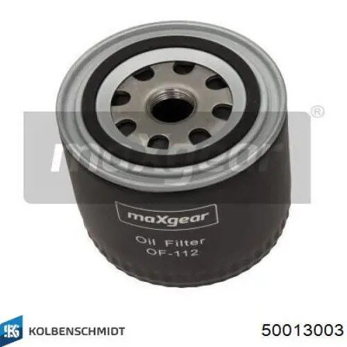 Do koszyka 50013003 Kolbenschmidt Filtr oleju