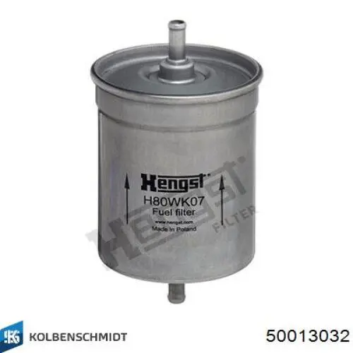 Do koszyka 50013032 Kolbenschmidt Filtr paliwa