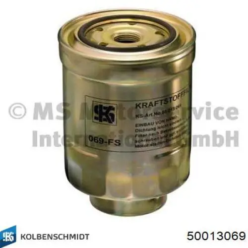 Do koszyka 50013069 Kolbenschmidt Filtr paliwa