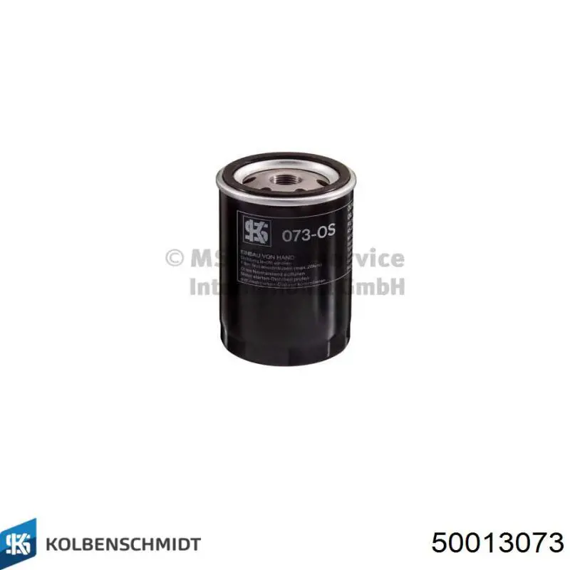 Do koszyka 50013073 Kolbenschmidt Filtr oleju