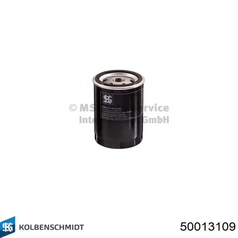 Do koszyka 50013109 Kolbenschmidt Filtr oleju