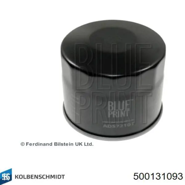 Do koszyka 500131093 Kolbenschmidt Filtr oleju