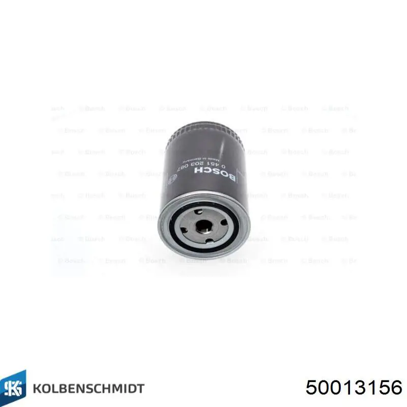 Do koszyka 50013156 Kolbenschmidt Filtr oleju