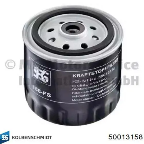 Filtr paliwa Kolbenschmidt 50013158 cena, od 6,46 USD