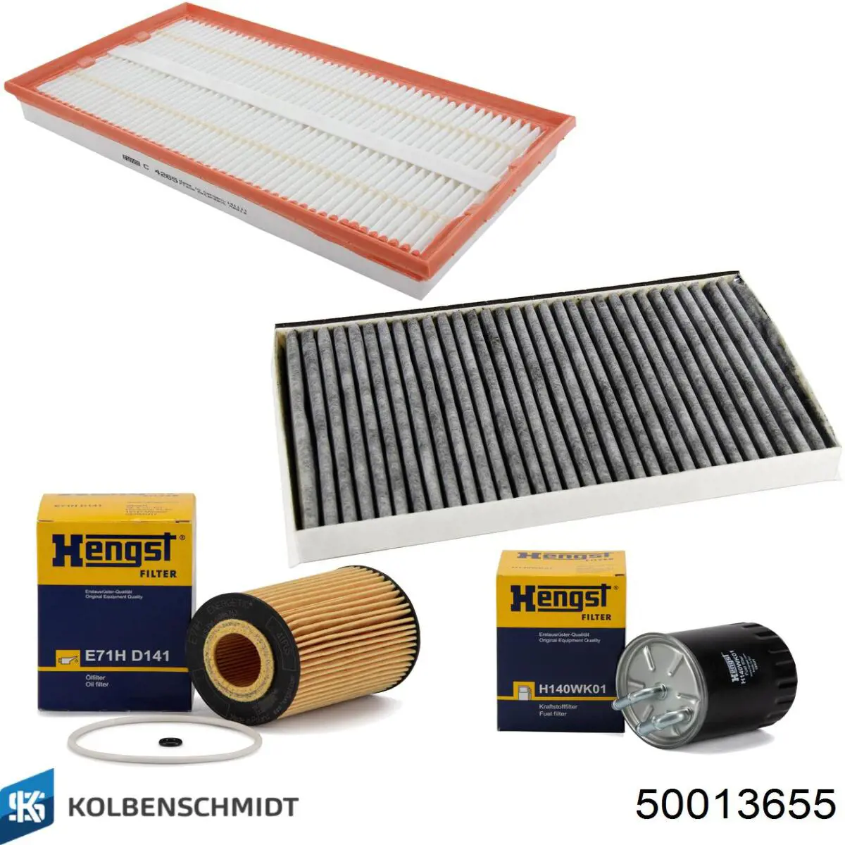 Do koszyka 50013655 Kolbenschmidt Filtr paliwa