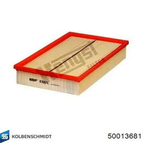 Do koszyka 50013681 Kolbenschmidt Filtr powietrza
