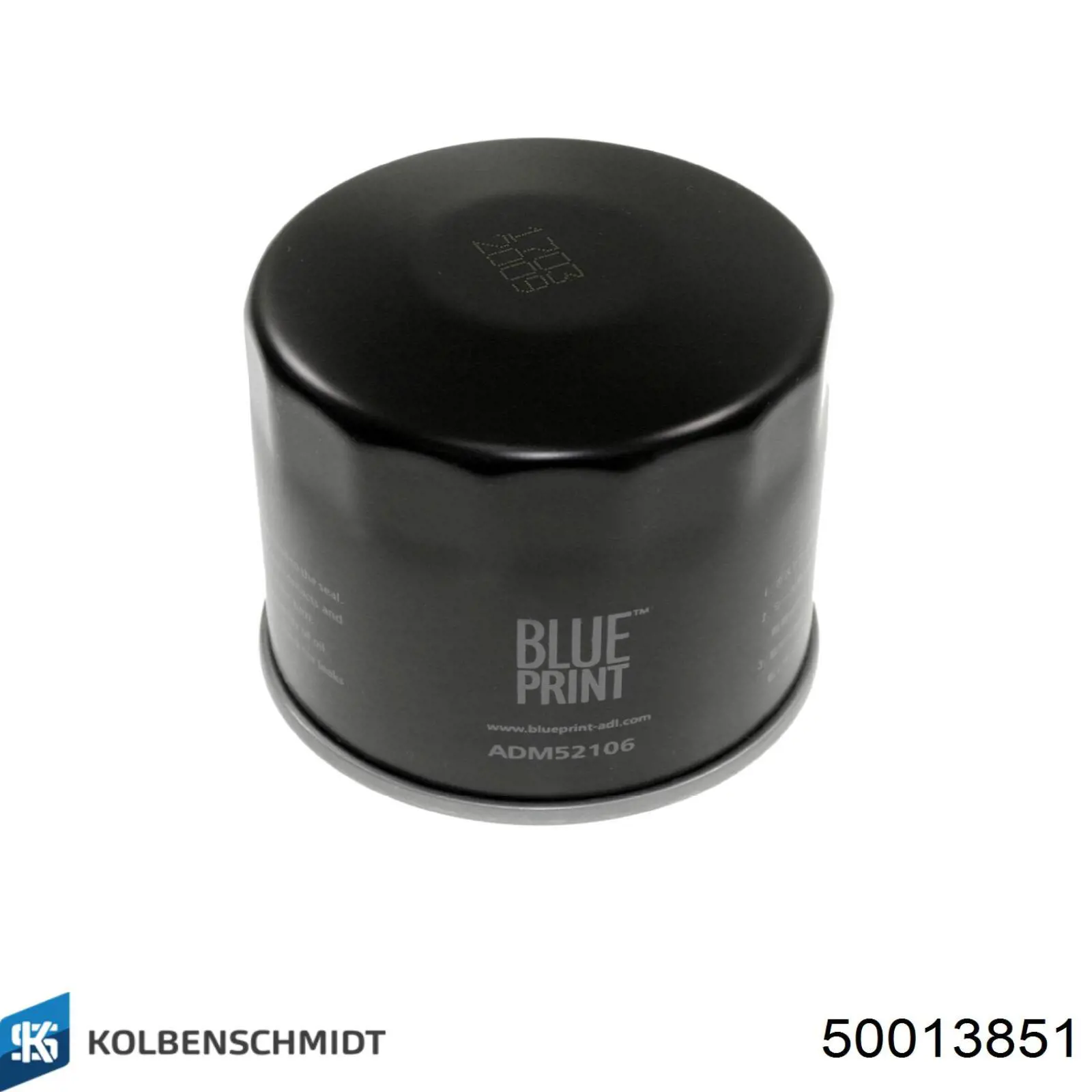 Do koszyka 50013851 Kolbenschmidt Filtr oleju