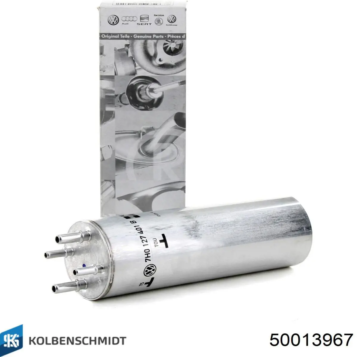 Do koszyka 50013967 Kolbenschmidt Filtr paliwa