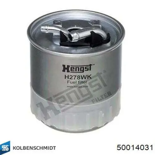 Filtr paliwa Kolbenschmidt 50014031 cena, od 16,37 USD