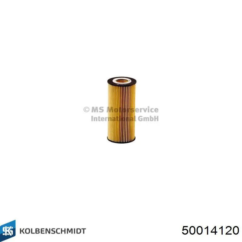 Do koszyka 50014120 Kolbenschmidt Filtr oleju