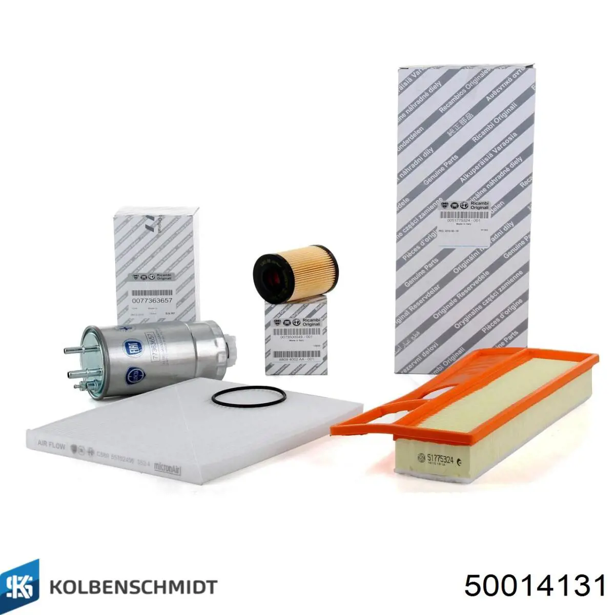 Do koszyka 50014131 Kolbenschmidt Filtr powietrza