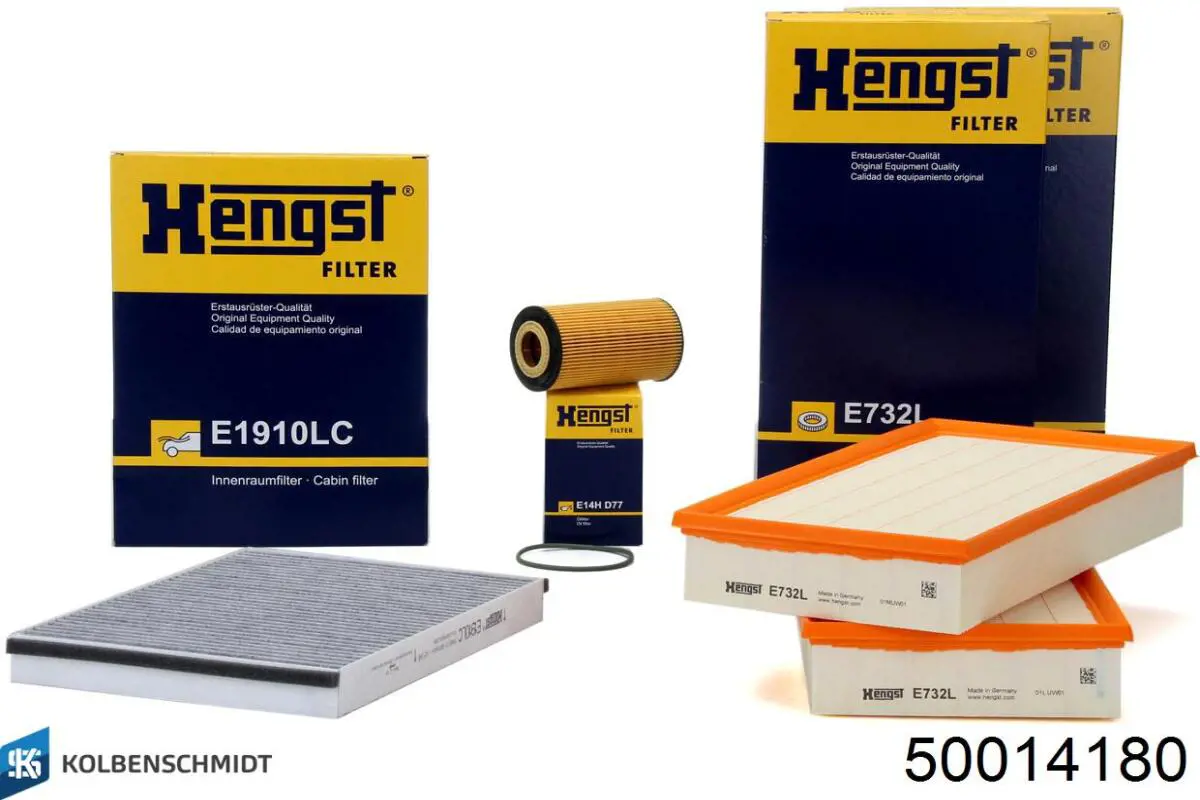 Do koszyka 50014180 Kolbenschmidt Filtr powietrza