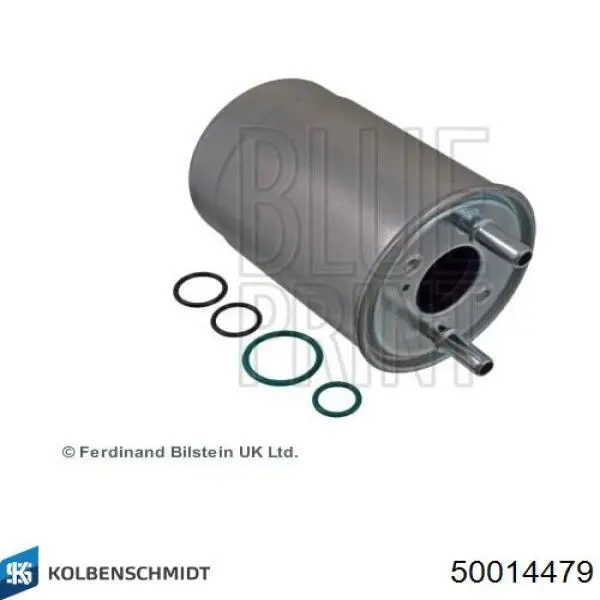 Do koszyka 50014479 Kolbenschmidt Filtr paliwa