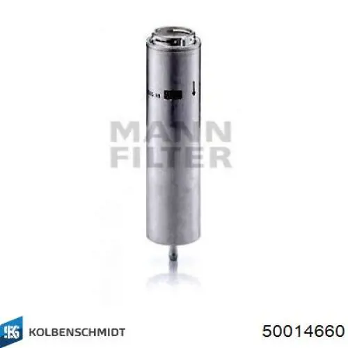 Do koszyka 50014660 Kolbenschmidt Filtr paliwa