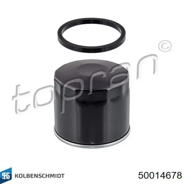 Do koszyka 50014678 Kolbenschmidt Filtr oleju