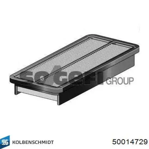 Do koszyka 50014729 Kolbenschmidt Filtr powietrza