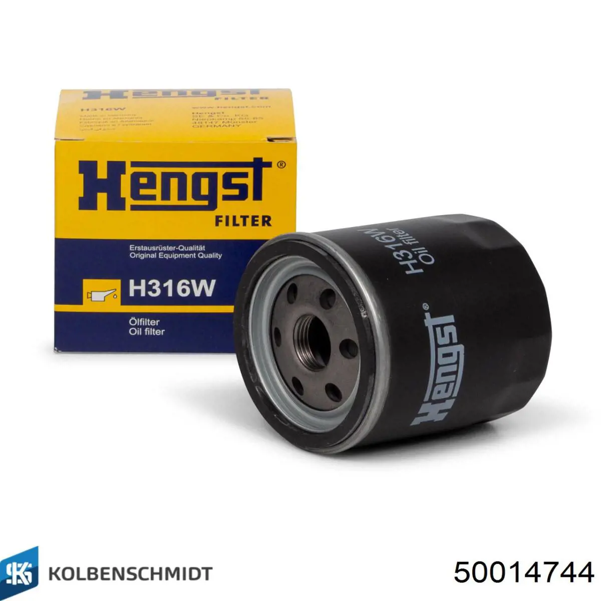 Filtr oleju Kolbenschmidt 50014744 cena, od 8,63 USD