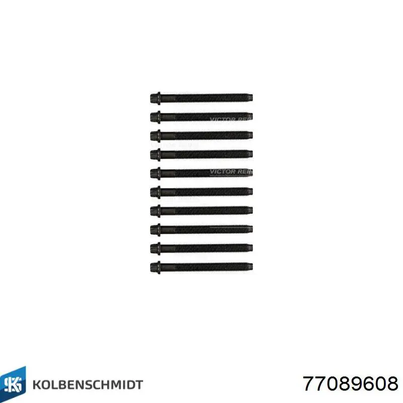 Panewki korbowodowe wału korbowego, zestaw, standardowe (STD) Volvo V40 