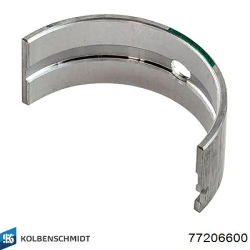 77206600 Kolbenschmidt Panewki korbowodowe wału korbowego, zestaw, standardowe (STD)
