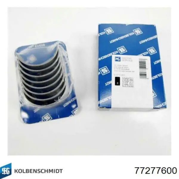 77277600 Kolbenschmidt Panewki korbowodowe wału korbowego, zestaw, standardowe (STD)